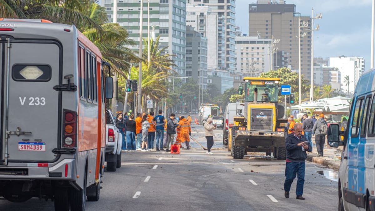 Governo do Rio suspende aulas e atividades presenciais por ventos fortes