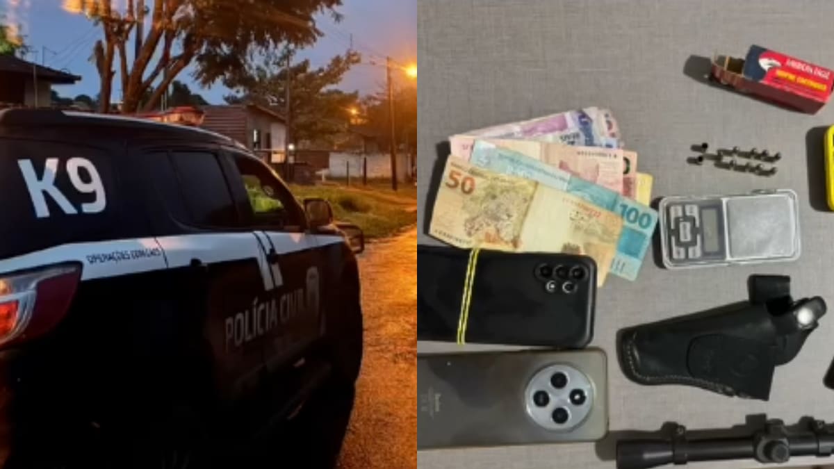 Cinco pessoas são presas em operação contra tráfico de drogas em Nova Esperança
