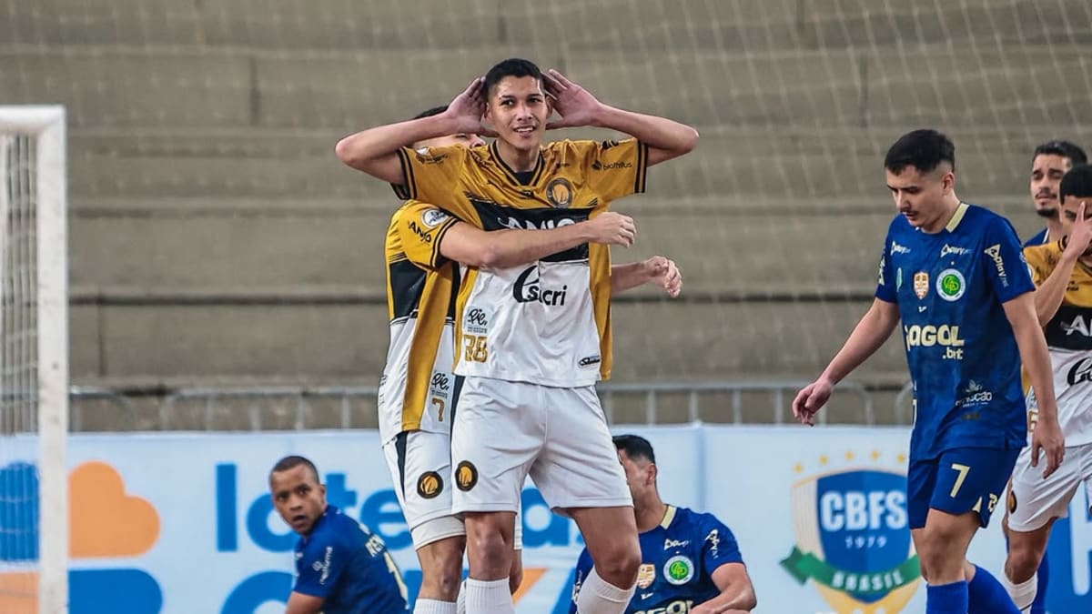 Criciúma Futsal busca primeira vitória no Campeonato Brasileiro em casa