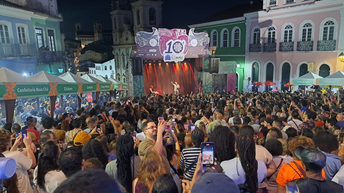 Flipelô reúne mais de 330 mil pessoas no Centro Histórico de Salvador e celebra 40 anos da Fundação Casa de Jorge Amado