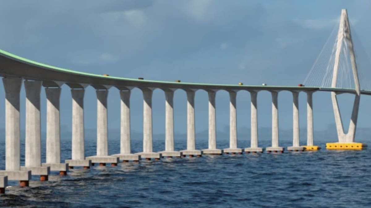 Construção da maior ponte sobre lâmina d'água da América Latina avança na Bahia e promete impulsionar desenvolvimento regional