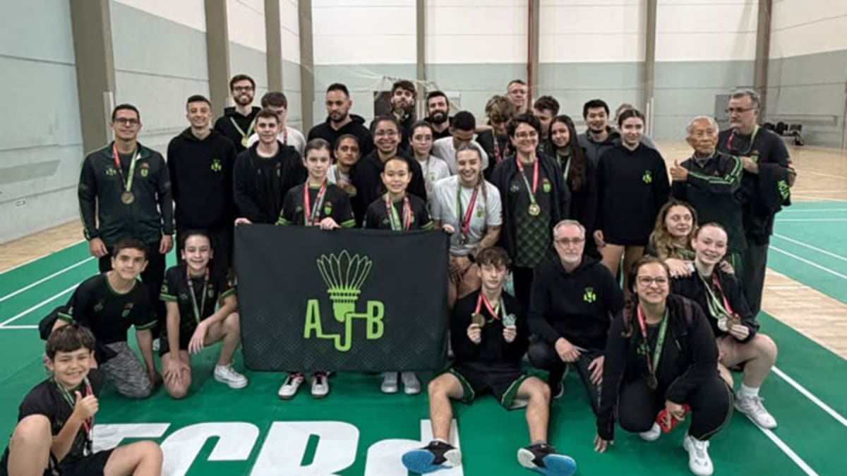 Jaraguá do Sul conquista 48 medalhas no Estadual de Badminton