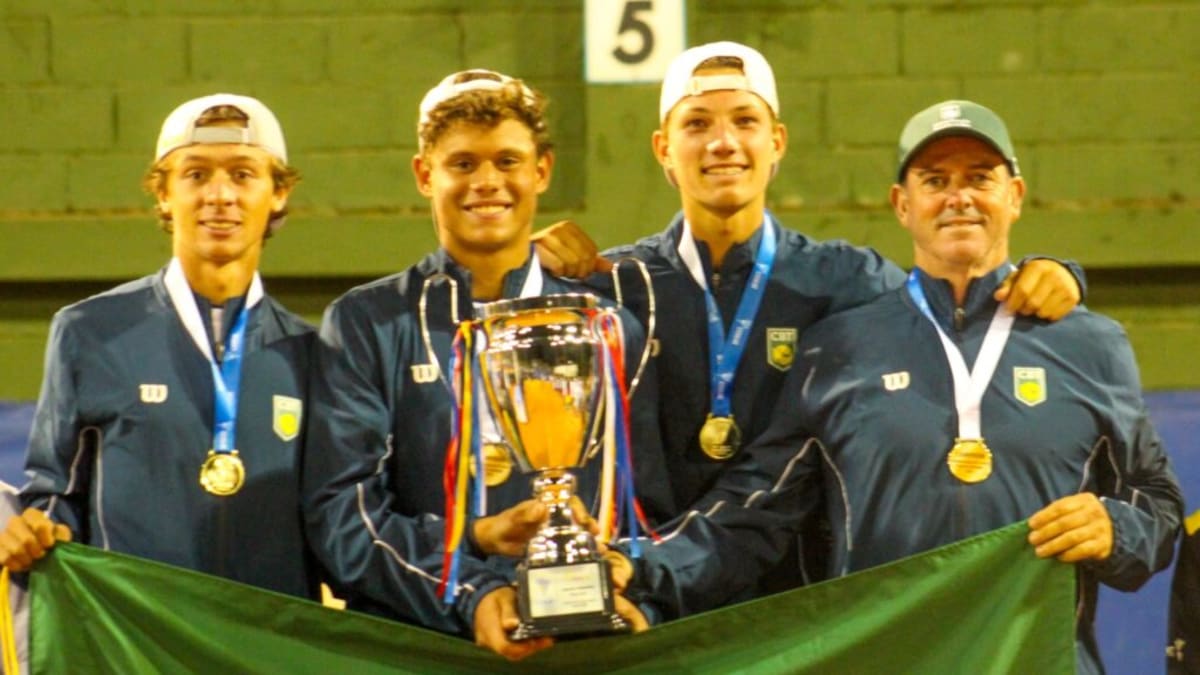 Brasil conquista título e garante vaga na Copa Davis Juvenil no Egito