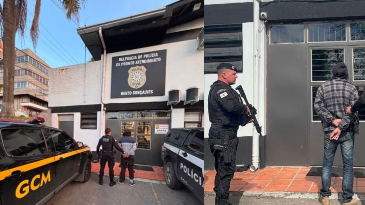 Dois homens são presos em Bento Gonçalves durante ações da Guarda Civil Municipal