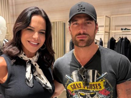 Simone Susinna é visto em São Paulo ao lado de Virna Dias durante nova visita ao Brasil