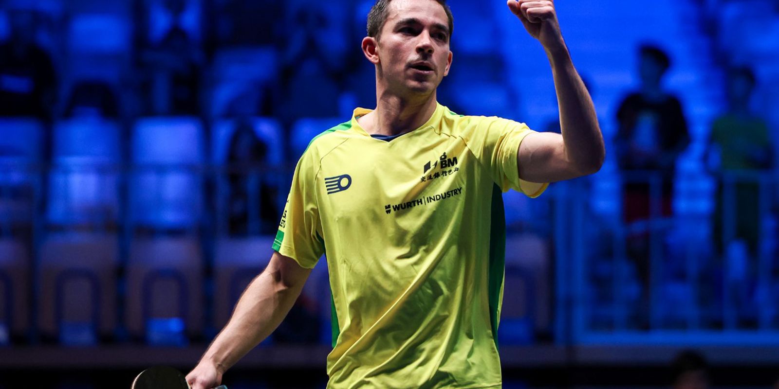 Hugo Calderano é o novo número 2 do tênis de mesa mundial