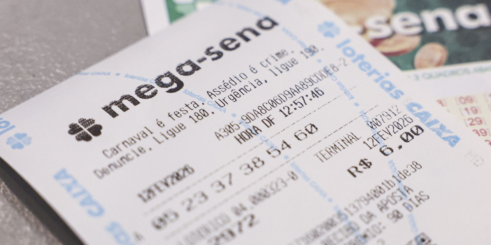 Loteria da Caixa alerta contra assédio no Carnaval