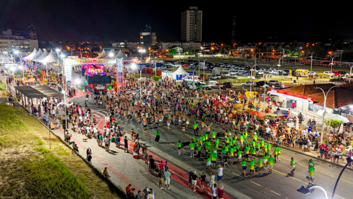 Balneário Rincão divulga programação do Carnaval 2026 com shows gratuitos e desfile de blocos