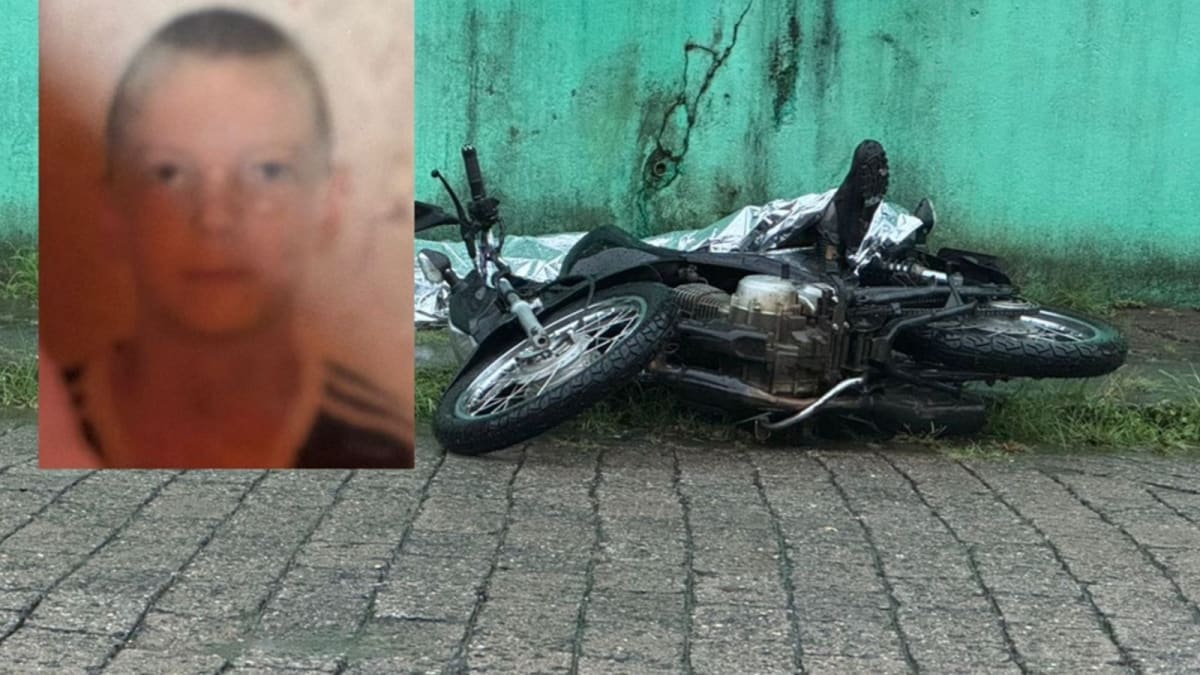 Motociclista morre ao ser atingido por fio energizado em Blumenau